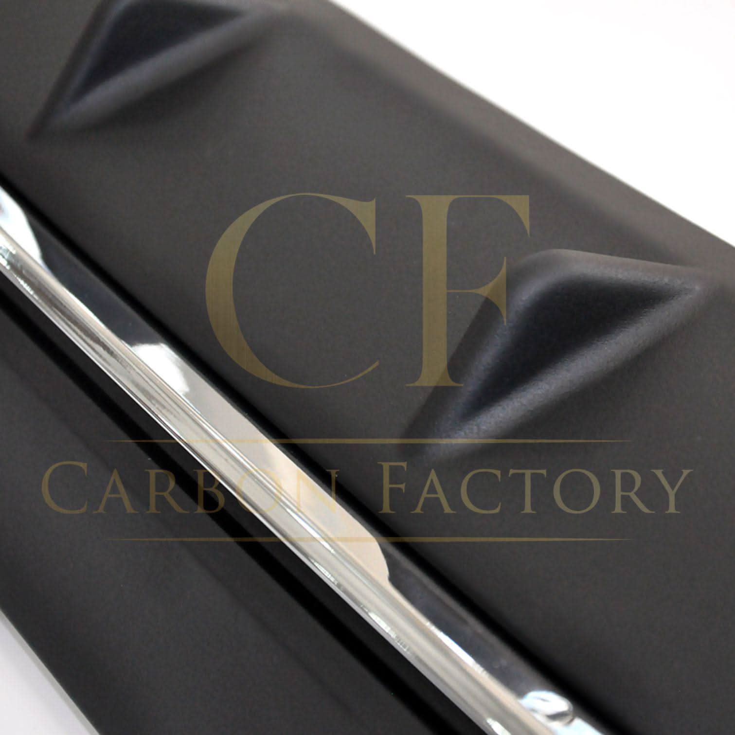 Z Style Gloss Black Rear Diffuser & Exhaust Tips for Mercedes Benz W205 C Class & C63 Saloon & Estate 15-21