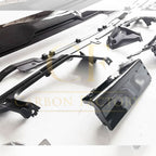 DK Style Gloss Black Rear Diffuser for BMW F44 2 Series 21-Present