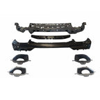 440 Style Gloss Black Rear Diffuser with Exhaust Tips for BMW 4 Series G22 20-Present