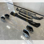 440 Style Gloss Black Rear Diffuser with Exhaust Tips for BMW 4 Series G22 20-Present