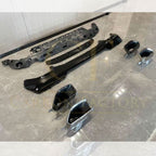 440 Style Gloss Black Rear Diffuser with Exhaust Tips for BMW 4 Series G22 20-Present