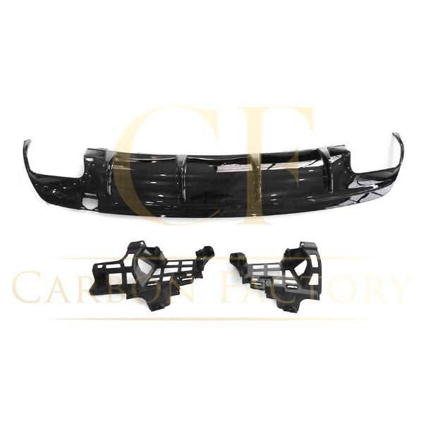 A Style Gloss Black Rear Diffuser & Exhaust Tips for Mercedes Benz W117 CLA 16-18
