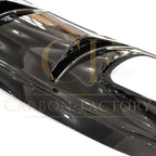 A Style Gloss Black Rear Diffuser & Exhaust Tips for Mercedes Benz W117 CLA 16-18