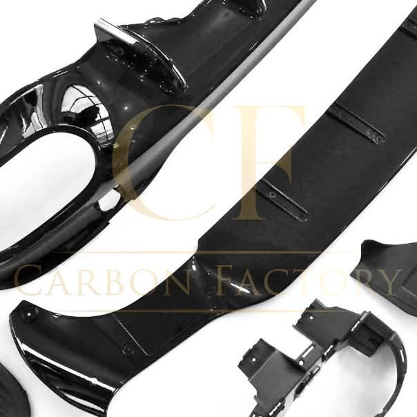A Style Gloss Black Rear Diffuser & Exhaust Tips for Mercedes Benz W118 CLA 19-25