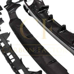 A Style Gloss Black Rear Diffuser & Exhaust Tips for Mercedes Benz W118 CLA 19-25