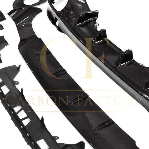 A Style Gloss Black Rear Diffuser & Exhaust Tips for Mercedes Benz W118 CLA 19-25