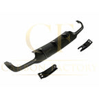 A Style Gloss Black Rear Diffuser for Mercedes Benz W204 C Class 12-14