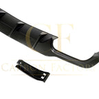 A Style Gloss Black Rear Diffuser for Mercedes Benz W204 C Class 12-14