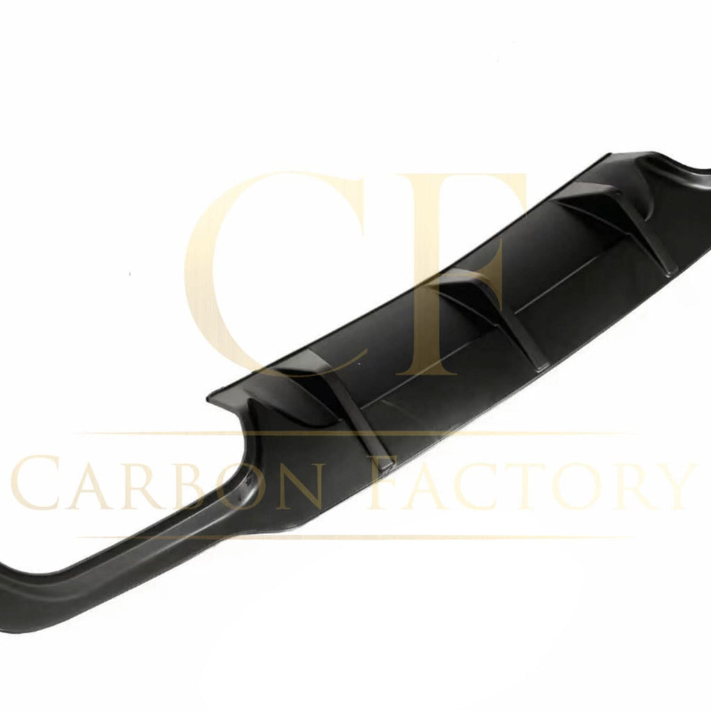 A Style Gloss Black Rear Diffuser for Mercedes Benz W204 C Class 12-14