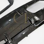 A Style Gloss Black Rear Diffuser with Exhaust Tips for Mercedes Benz W176 A Class 13-18