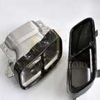 A Style Gloss Black Rear Diffuser with Exhaust Tips for Mercedes Benz W176 A Class 13-18