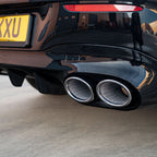 Brabus Style Gloss Black Rear Diffuser & Exhaust Tips for Mercedes Benz W118 CLA 19-25