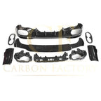 Brabus Style Gloss Black Rear Diffuser & Exhaust Tips for Mercedes Benz W118 CLA 19-25