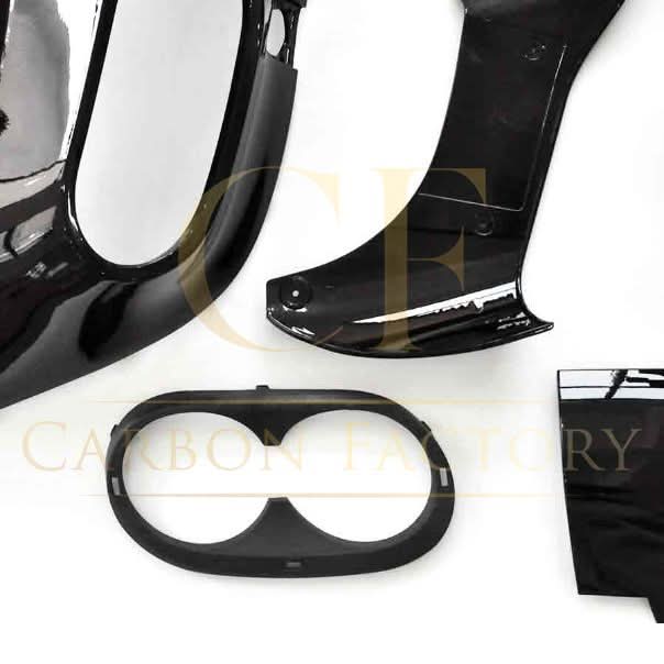 Brabus Style Gloss Black Rear Diffuser & Exhaust Tips for Mercedes Benz W118 CLA 19-25