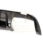 Brabus Style Gloss Black Rear Diffuser & Exhaust Tips for Mercedes Benz W205 C Class & C63 Saloon 15-21