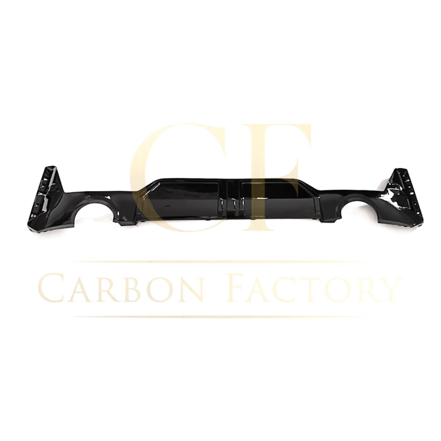 CF Style Gloss Black Rear Diffuser for BMW 3 Series G20 G21 LCI 22-Present