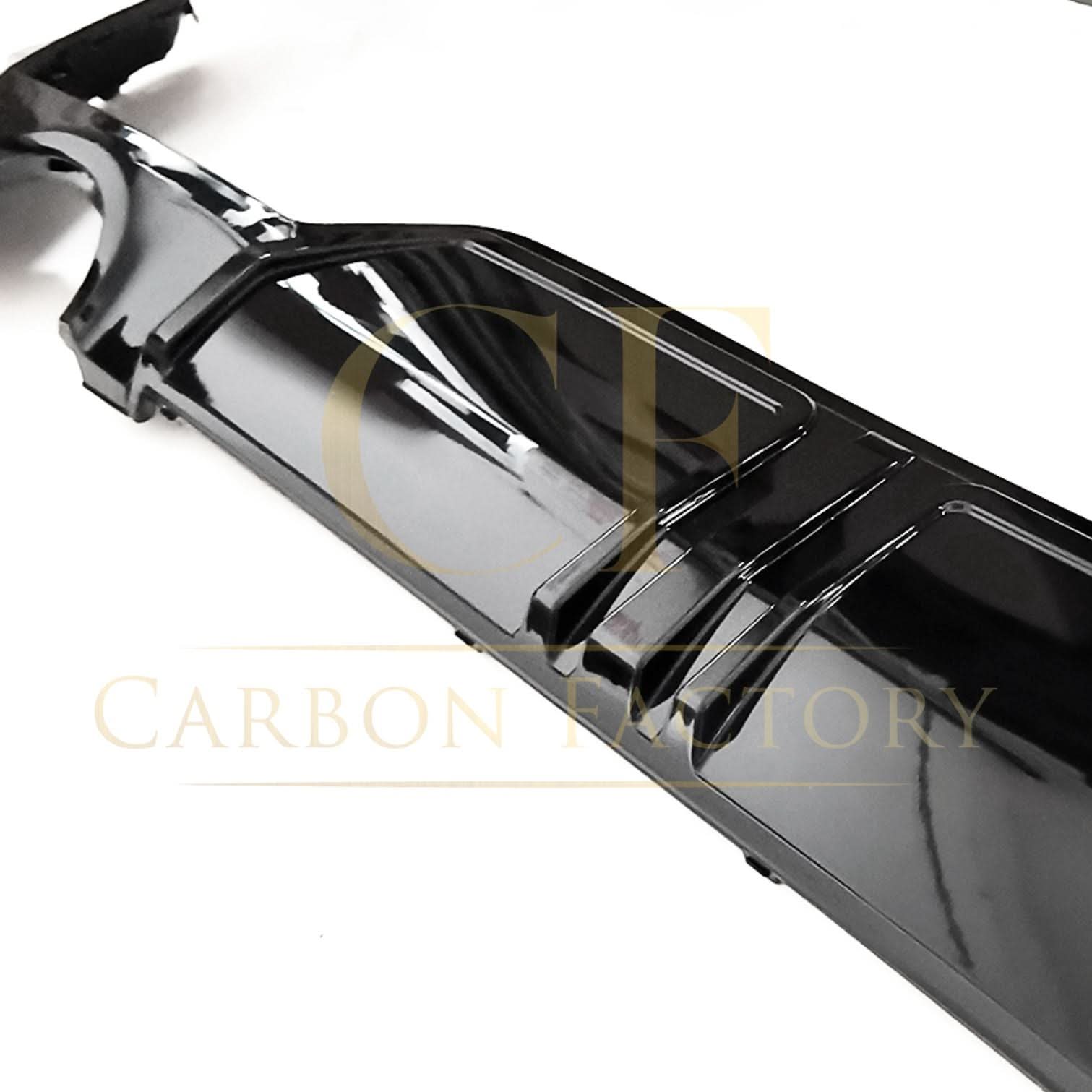 CF Style Gloss Black Rear Diffuser for BMW 3 Series G20 G21 LCI 22-Present