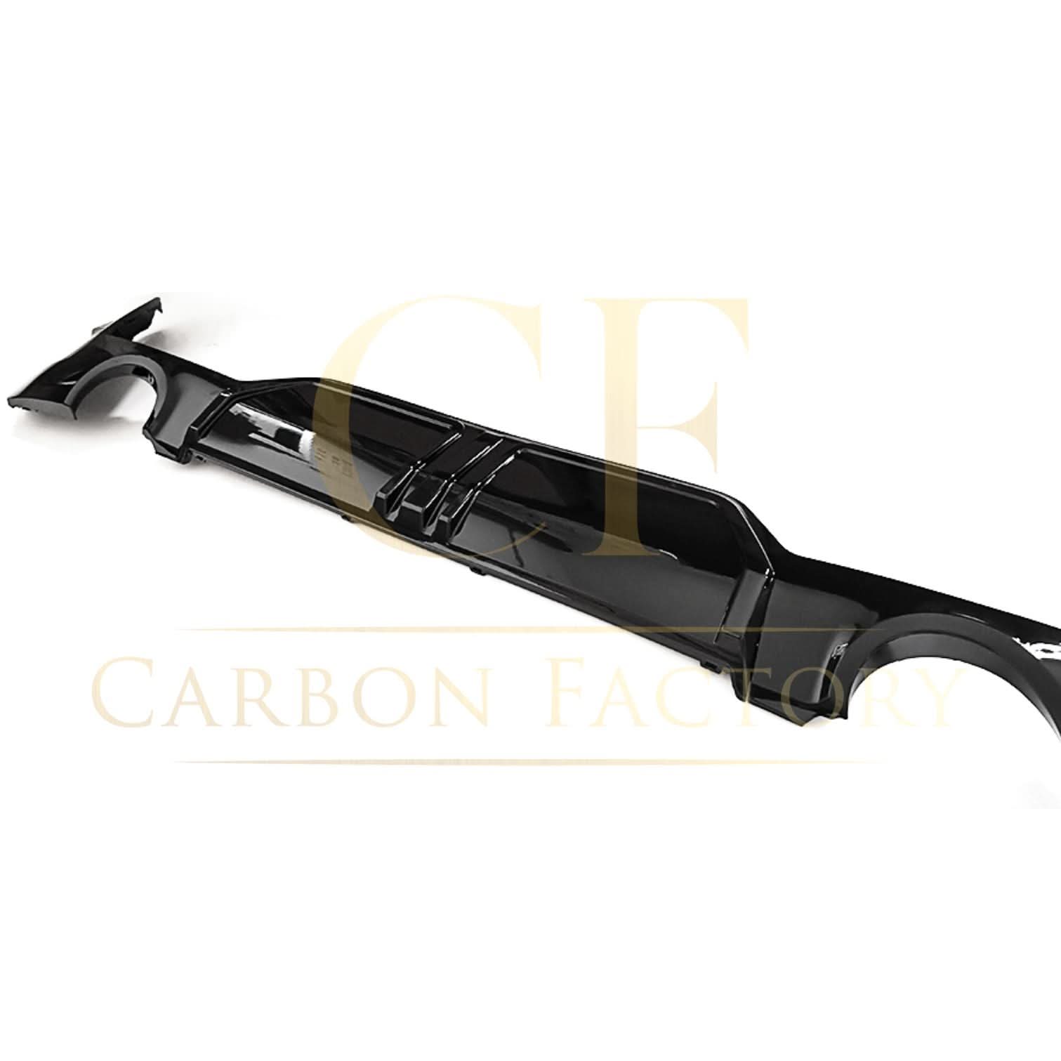 CF Style Gloss Black Rear Diffuser for BMW 3 Series G20 G21 LCI 22-Present