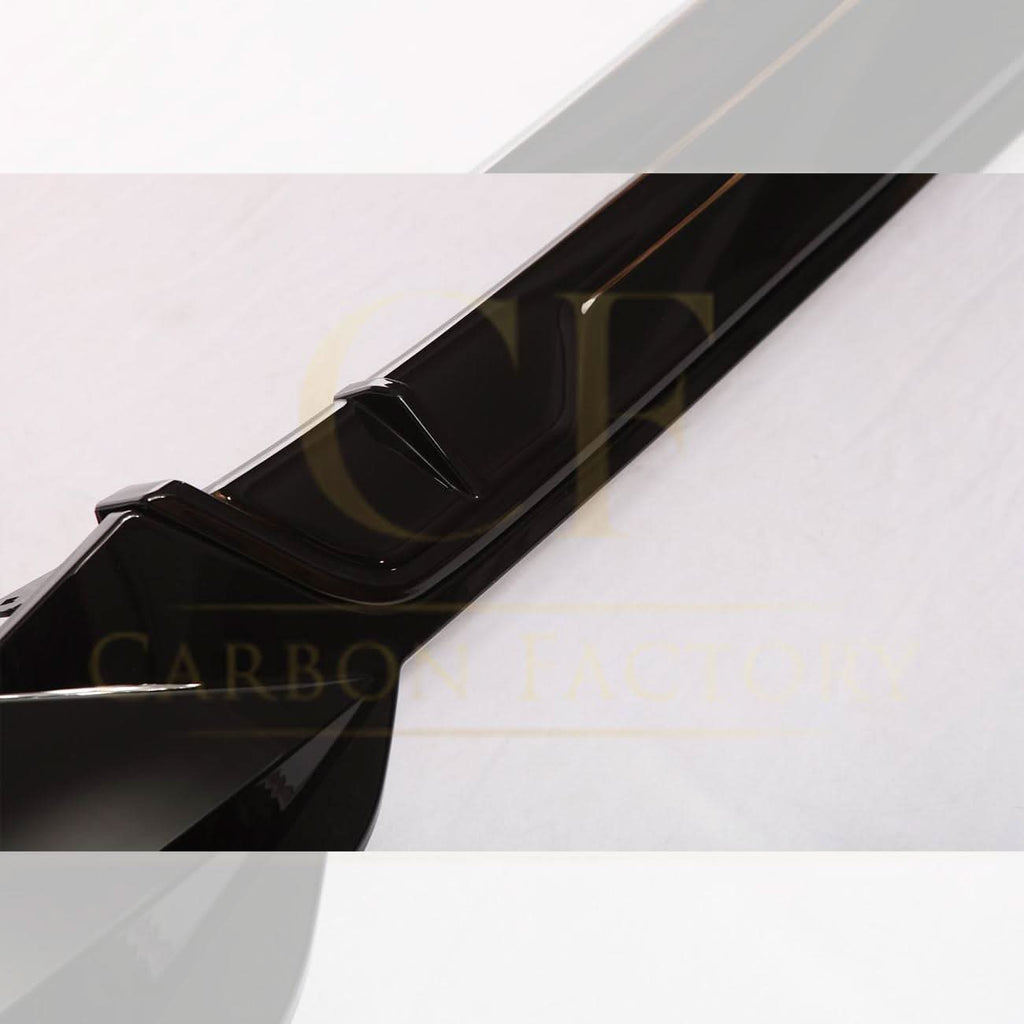 CF Style Gloss Black Rear Diffuser Quad Exhaust for BMW 3 Series G20 G21 Pre-LCI 19-22