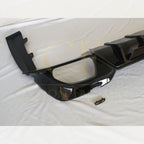 CM Style Gloss Black Rear Diffuser Quad Exhaust for BMW 3 Series G20 G21 Pre-LCI 19-22