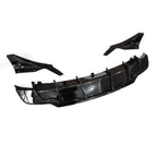 Competition Style Gloss Black Rear Diffuser for Tesla Model 3 16-23