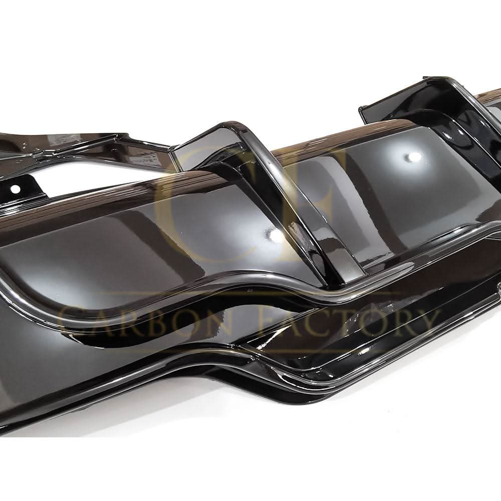 Competition Style Gloss Black Rear Diffuser for Tesla Model 3 16-23