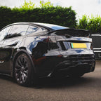 Competition Style Gloss Black Rear Diffuser for Tesla Model Y 19-24