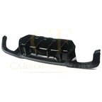 Competition Style Gloss Black Rear Diffuser Quad Exhaust for BMW F10 5 Series 10-17
