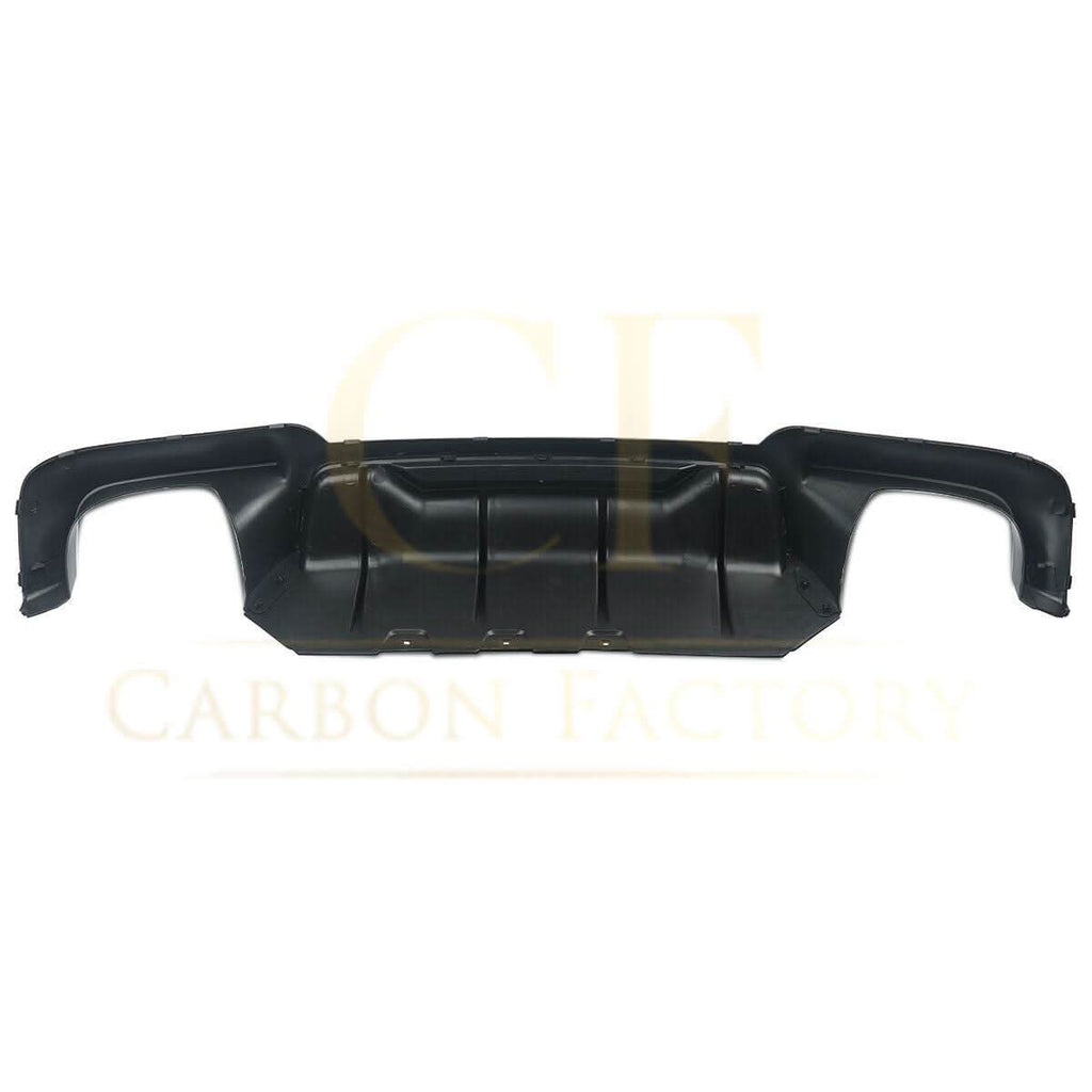 Competition Style Gloss Black Rear Diffuser Quad Exhaust for BMW F10 5 Series 10-17