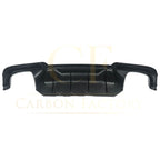 Competition Style Gloss Black Rear Diffuser Quad Exhaust for BMW F10 5 Series 10-17