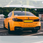 CS Style Gloss Black Rear Diffuser for BMW F90 M5 & G30 G31 5 Series M Sport 17-24