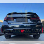 CS Style Gloss Black Rear Diffuser for BMW F90 M5 & G30 G31 5 Series M Sport 17-24