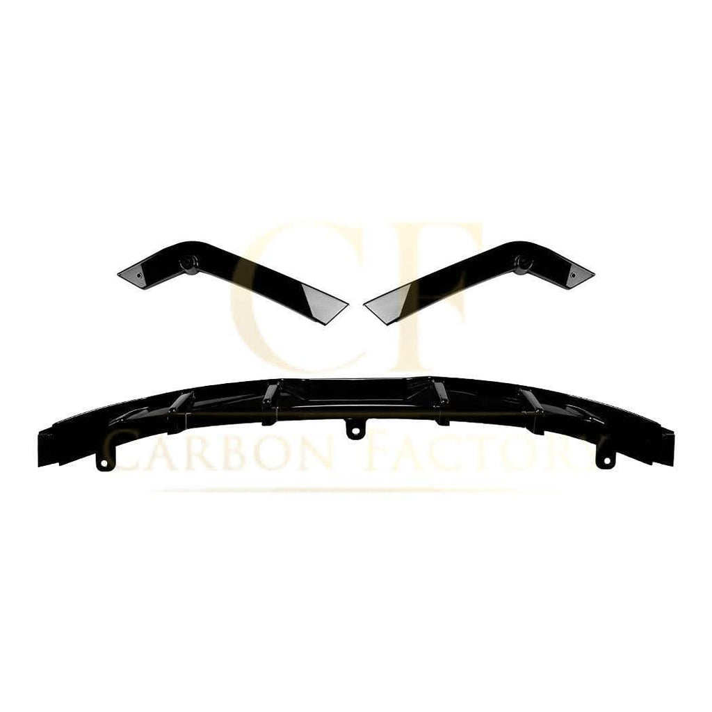 Gloss Black Rear Bumper Extension for BMW G30 G31 5 Series LCI M Sport 22-24