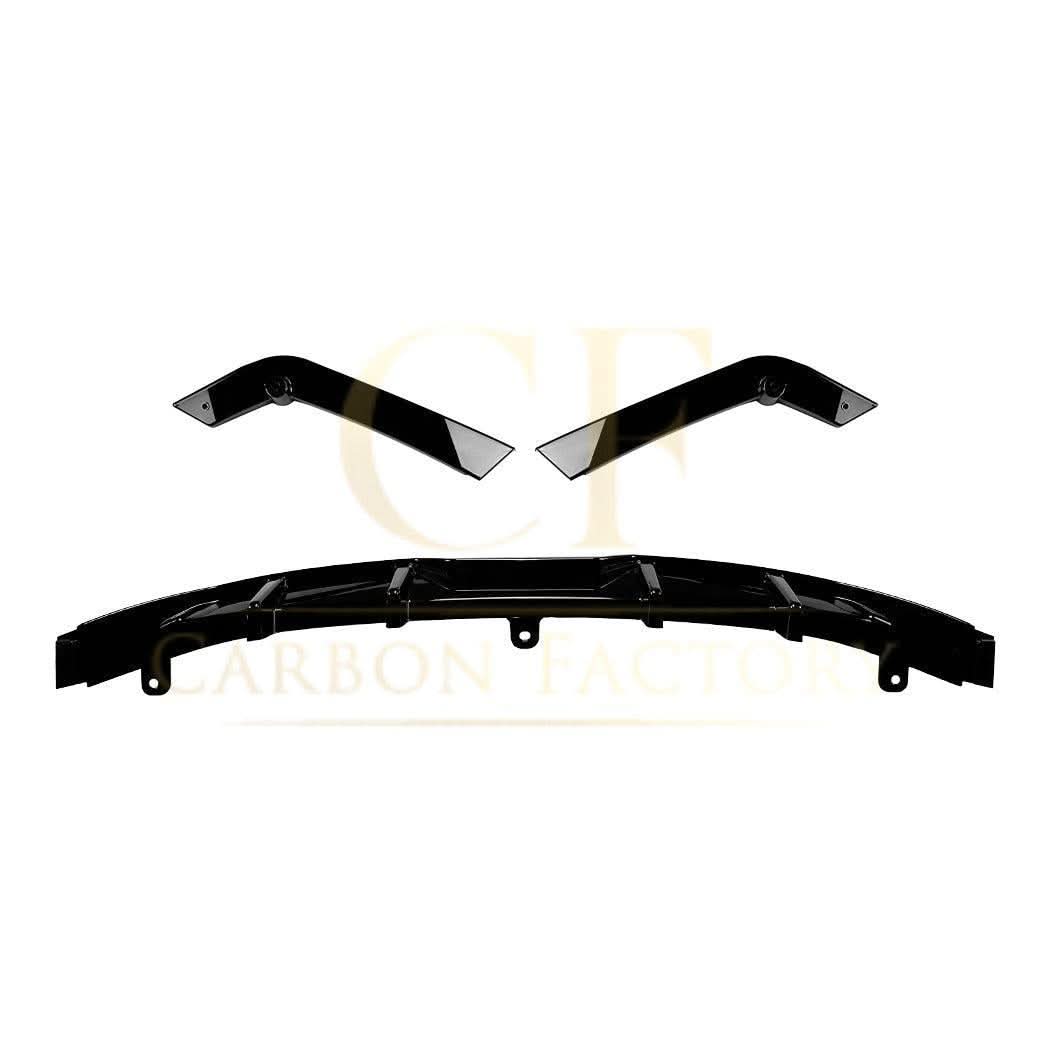 Gloss Black Rear Bumper Extension for BMW G30 G31 5 Series LCI M Sport 22-24