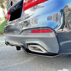Gloss Black Rear Bumper Extension for BMW G30 G31 5 Series Pre-LCI M Sport 17-20