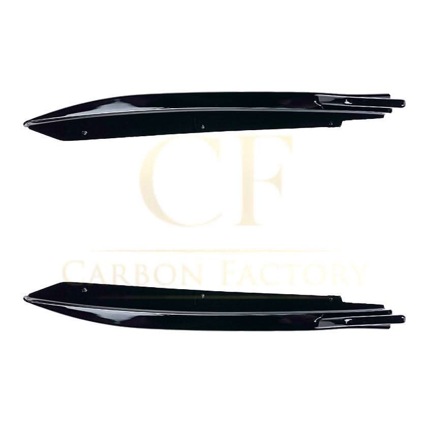 Gloss Black Rear Bumper Spats for BMW G30 G31 5 Series M Sport 17-24