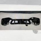 Gloss Black Rear Diffuser Dual Exhaust for BMW F20 1 Series LCI 15-19