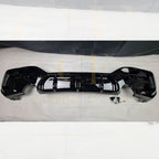 Gloss Black Rear Diffuser Dual Exhaust for BMW F20 1 Series LCI 15-19