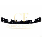 Gloss Black Rear Diffuser Dual Exhaust for BMW F30 F31 3 Series 12-19