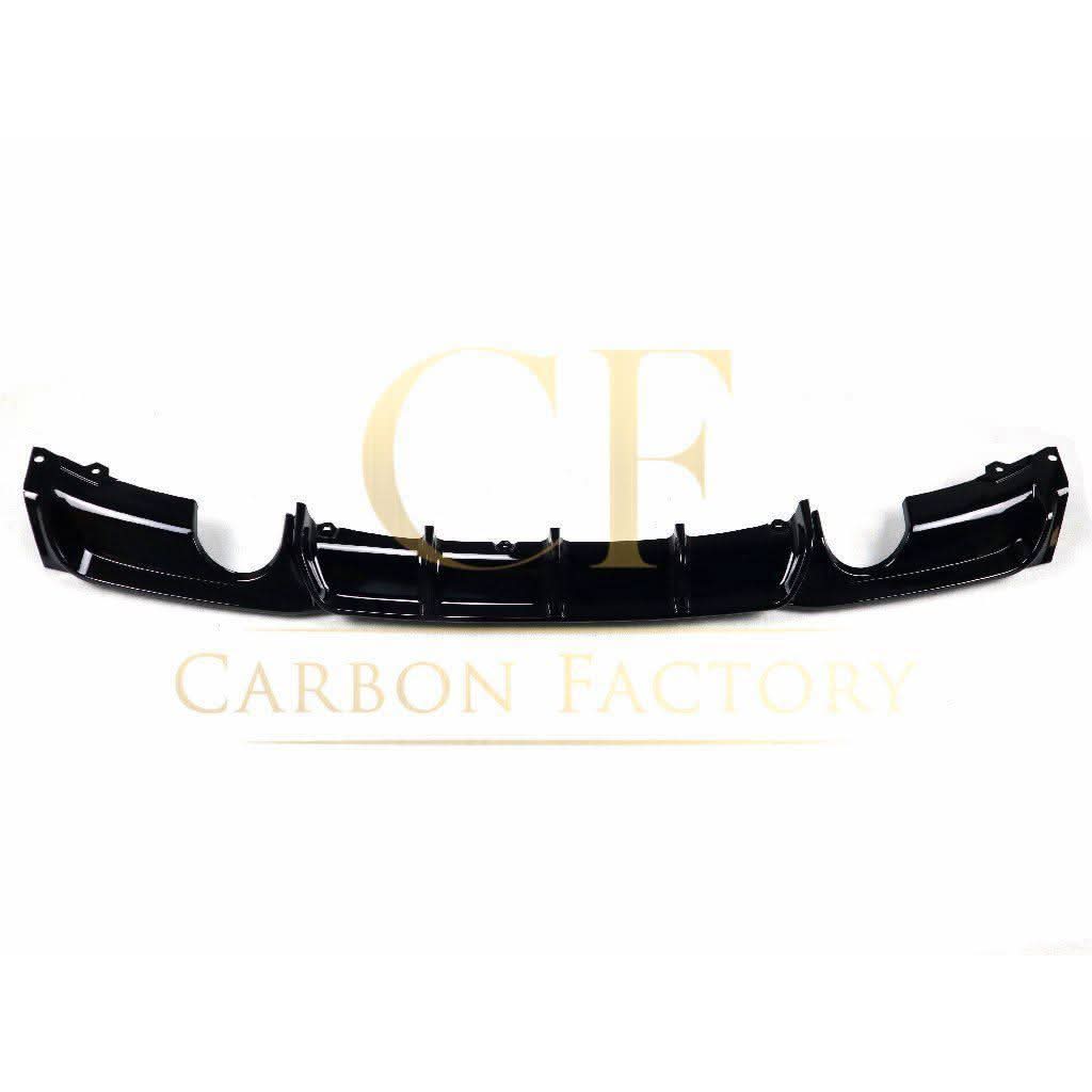 Gloss Black Rear Diffuser Dual Exhaust for BMW F30 F31 3 Series 12-19