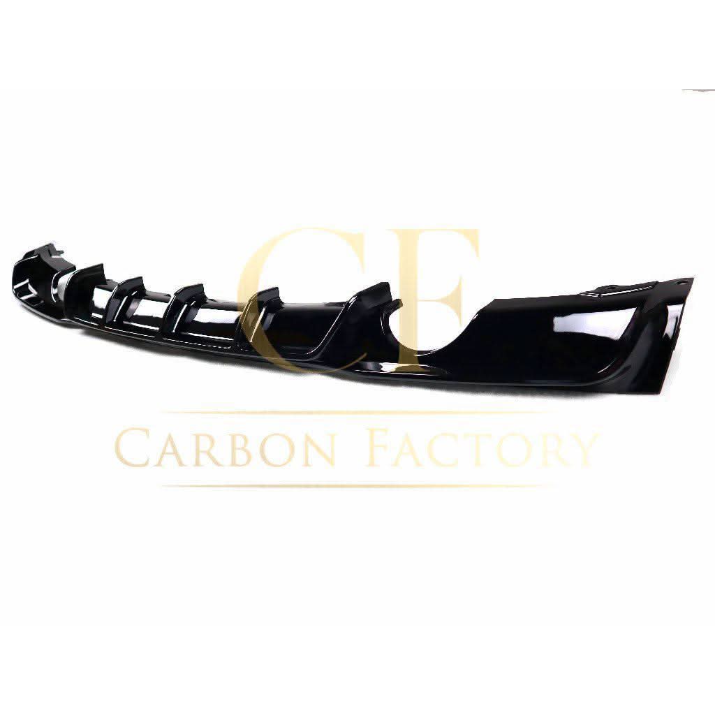 Gloss Black Rear Diffuser Dual Exhaust for BMW F30 F31 3 Series 12-19