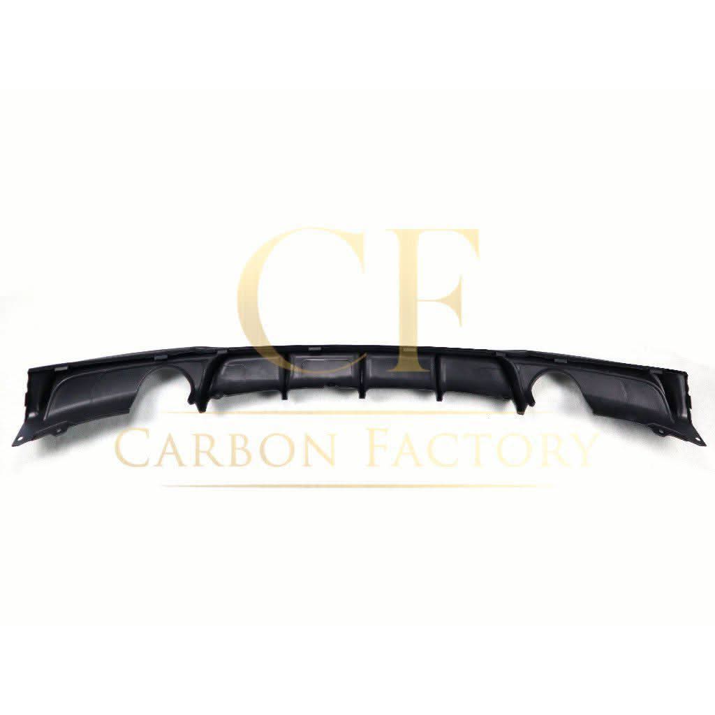 Gloss Black Rear Diffuser Dual Exhaust for BMW F30 F31 3 Series 12-19