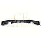 Gloss Black Rear Diffuser Dual Exhaust for BMW F30 F31 3 Series 12-19