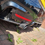 Gloss Black Rear Diffuser Dual Exhaust for BMW F32 F33 F36 4 Series 14-20