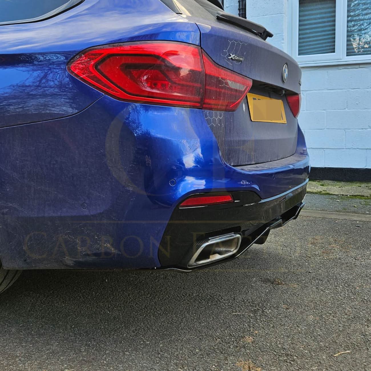 Gloss Black Rear Diffuser for BMW G30 G31 5 Series M Sport 540 550 17-24