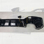 Gloss Black Rear Diffuser Quad Exhaust for BMW F20 1 Series LCI 15-19