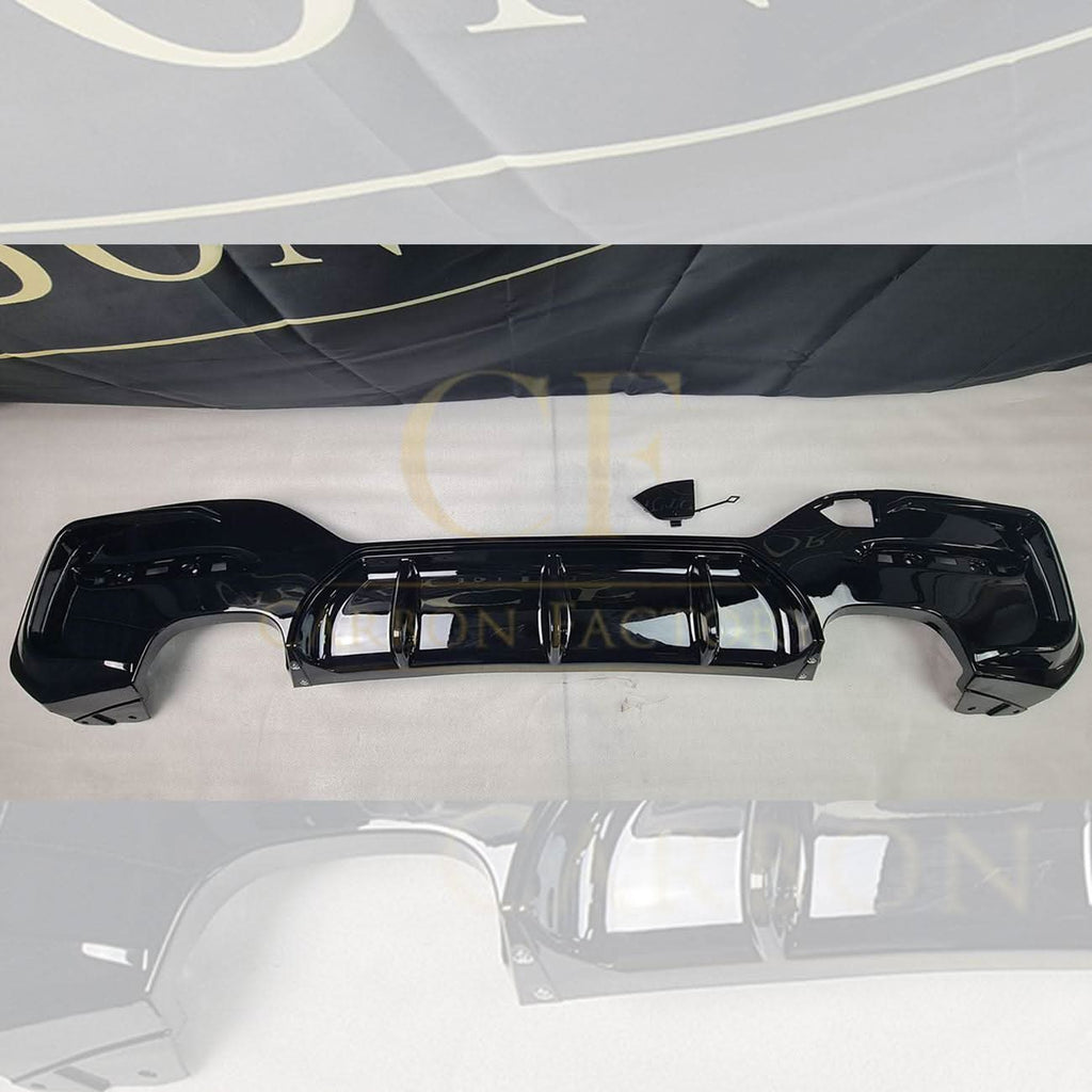 Gloss Black Rear Diffuser Quad Exhaust for BMW F20 1 Series LCI 15-19