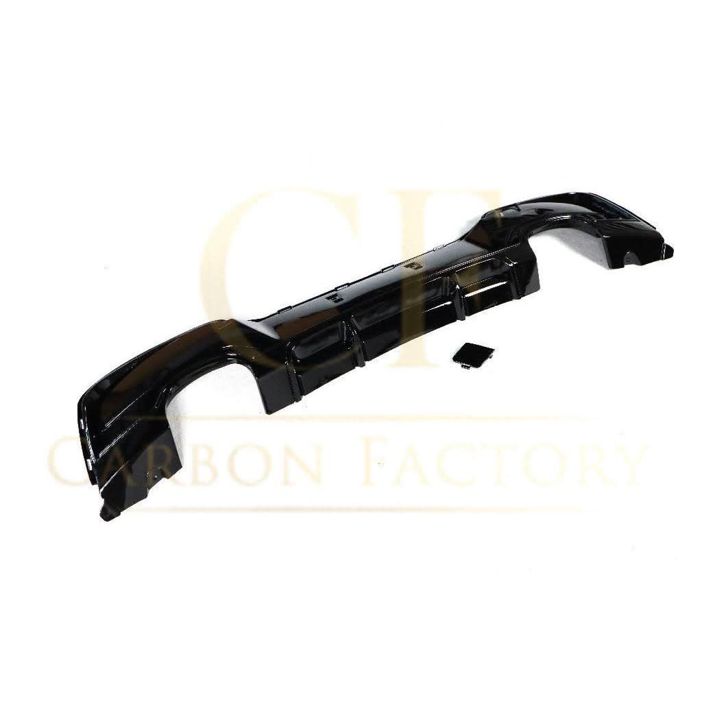 Gloss Black Rear Diffuser Quad Exhaust for BMW F20 1 Series Pre-LCI 12-14