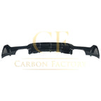 Gloss Black Rear Diffuser Quad Exhaust for BMW F32 F33 F36 4 Series 14-20