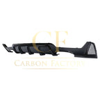 Gloss Black Rear Diffuser Quad Exhaust for BMW F32 F33 F36 4 Series 14-20